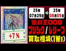 遊戯王【プリシク&レリーフ】買取相場《88枚/週》｜07月29日～08月05日 ＜50円以上騰落＞ #遊戯王OCG #PSE #プリズマティックシークレット