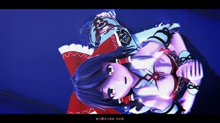 【東方MMD】　　Red Rose　　れいむ