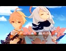 【原神】染夏！烈日？リゾート満喫！・２「遊びつくせ！見渡す限りのキャンバス！」ストーリープレイ動画 2/5