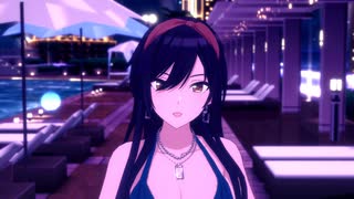 【シャニソン】「Summer Night Paradise」咲耶 摩美々 愛依 冬優子 透 恋鐘 美琴 真乃（シスルオンプールサイド）【4K60 320kbps】