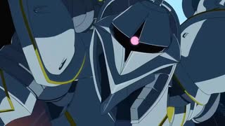 【ガンダム】MS動画図鑑・エグザベ専用ギャン(ハクジ装備)【GQuuuuuux】