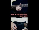 Bark At The Moon Solo
