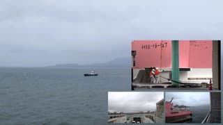 ある日の垂水フェリー船上で「汽笛信号」が鳴る瞬間に出くわしたというおハナシ