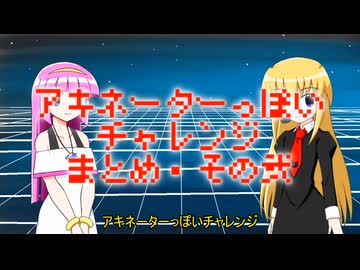 【ＡＲＳ番外編】アキネーターっぽいチャレンジ☆まとめ【弐】