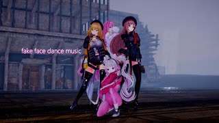 【Ray-MMD】『fake face dance music』by NIKKE