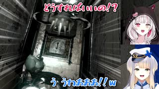 【バイオハザード】トラップ部屋に入った時の石神のぞみと栞葉るりの反応【にじさんじ切り抜き】