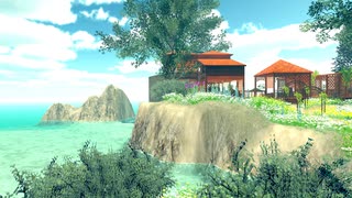 【VRChatワールド紹介】花ノ島 - Island of Flora -