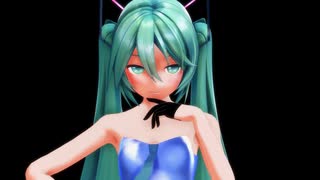 【YYB式初音ミク 10th】 シンデレラ (Giga First Night Remix) 【MMD夏祭り2025】