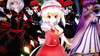 【東方MMD】紅魔組で「ビリ(角巻わため)」