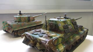 ヤークトタイガー　1/48 TAMIYA &　 タイガーI　1/48 TAMIYA