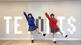 【うさきち×らて】テトリス　踊ってみた