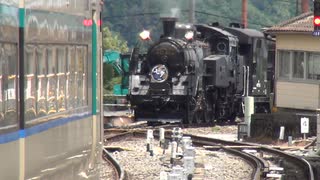 【七夕ヘッドマーク】SL大樹ふたら71号 東武日光入線