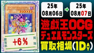 遊戯王 買取相場《91枚/1日》｜08月06日～08月07日 ＜200円以上騰落＞ #遊戯王OCG #DOOMOFDIMENSIONS #デュエリストアドバンス #黒魔導HERO御巫