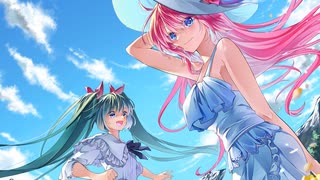Blue Wind / CielP feat. 巡音ルカ, 初音ミク　【マジミラ＆コミケ新譜 表題曲】
