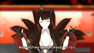 【MMDアズレン】キスキツネ。赤城と戦艦・加賀が踊ります。