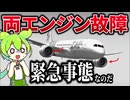 【フライトシム】両エンジン停止の緊急事態！ずんだもんは緊急着陸できるのか⁈【FlightGear】ZAL / ずんだ航空（ゼロ航空グループ）