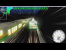 【改造 電車でD RisingStage】E233系快速ラビット(15両編成グリーン車付き) VS 東急8500系 東武日光・伊勢崎線ヒルクライム