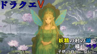 【ドラクエⅤ】妖精の村のポワン様、湖でホルンで子供の自分に会いに