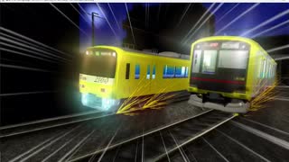 【改造 電車でD RisingStage】京急2100系(SS移植) VS 東急5050系(ヒカリエ) 東武東上線バトル