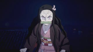 [鬼滅の刃 ヒノカミ血風譚2]第2回(2-3) 堕姫との戦い、禰豆子始動