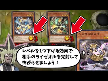 六武衆の破戒僧の恐るべき効果でライゼオルが完封された決闘