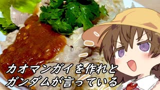 【Road to カオマンガイの宴】チキンライスか・・・僕にも(ry【VOICEROIDキッチン】