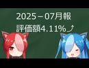 とある40代独身男性の投資月報2025-07