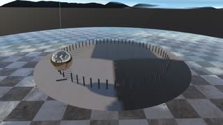 【VRChatワールド紹介】Foucault pendulum