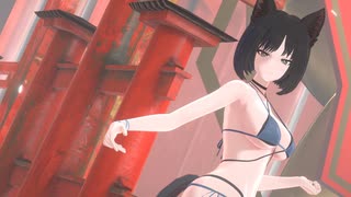 [MMD]極楽浄土 Gokuraku Jodo(ブルーアーカイブ　桐生キキョウ)