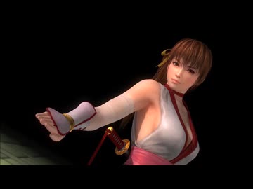 DOA5 LAST ROUND かすみ VS 女天狗   プレイ動画