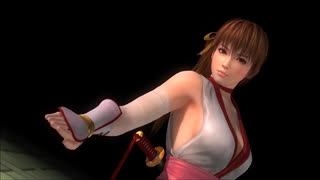 DOA5 LAST ROUND かすみ VS 女天狗   プレイ動画