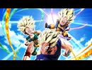 【ドッカンバトル】闘志満杯の新世代 超サイヤ人孫悟飯(青年期)+超サイヤ人トランクス(幼年期)&超サイヤ人孫悟天(幼年期)【LR】バトルモーション