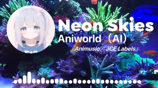 【オリジナル音楽】『Neon Skies』アニワールドオリジナル（AI）