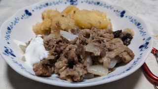アゼルバイジャン料理　ボザルトマを作るぞ