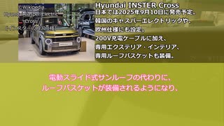 【VOICEVOX】Hyundai INSTERよりクロスオーバーモデル「INSTER Cross」