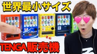 【大人向けホビーキン】ボタンを押すとアーッ!!チャンとTENGAが出てくる世界最小PIE級のTENGA販