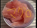 マグロ　刺身　海鮮丼　ネギ　料理