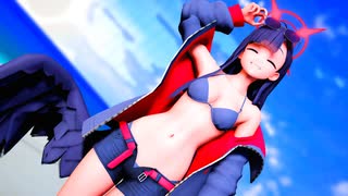 【MMDブルアカ】水着イチカでWife【モデル配布】