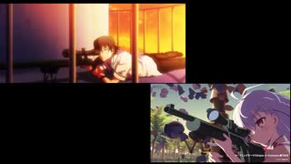 【グリザイア】ぬきたしのOPからグリザイアを感じたので【比較】