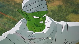 悟空の闘いを心配そうに見守るピッコロさん！