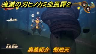 鬼滅の刃ヒノカミ血風譚２　奥義紹介　憎珀天　＃１７３