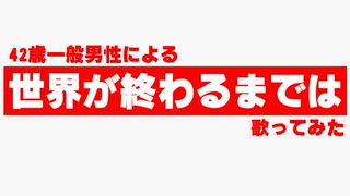 【42歳一般男性が歌ってみた】世界が終わるまでは／WANDS【MIXしてみた】