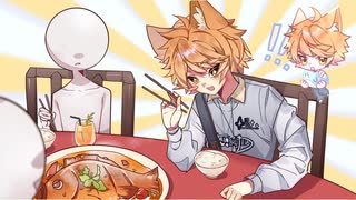オリジナル手書き【子猫の悪事をすべてやり尽くす】