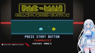 パックマンチャンピオンシップエディション（FCアレンジ版）を遊ぶWhiteCUL【VOICEVOX実況】