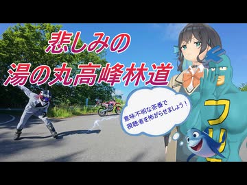 陰キャライダー備忘録【悲しみの 湯の丸高峰林道】旅の相方/宮舞モカ/フリモメン/ルシフェル