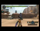 【MHP2G】　盾蟹雪獅子鎌蟹vs漢のガンランス　