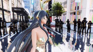 【Ray-mmd】バニー大淀がストリート交差点でラビットホール
