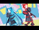 【猫使アル&ビィ/MMD】ラブリーイェイイェーイ【双人用カメラ配布】【VOICEVOX4周年文化祭】