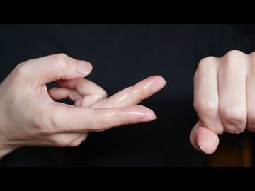 【ASMR】オイルを使った指耳かき【音フェチ】