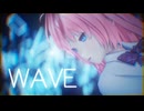 【MMD】 WAVE　巡音ルカ＋(初音ミク＆鏡音リン)　自作モデル(制服ver)